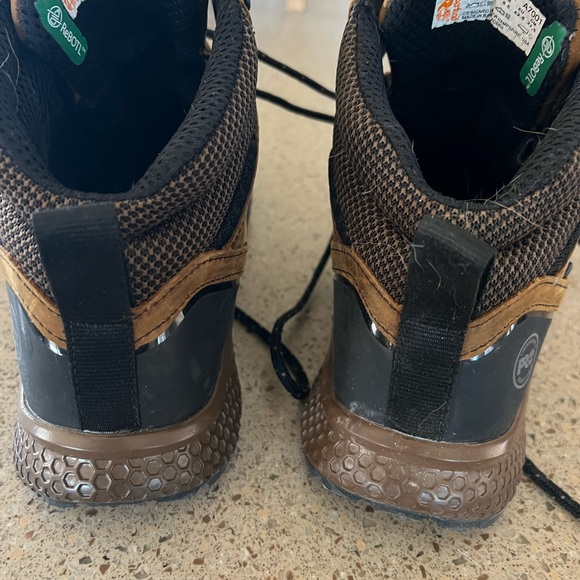 Timberland PRO Tan and Black Work Boots with Reinforced Toe main image 4